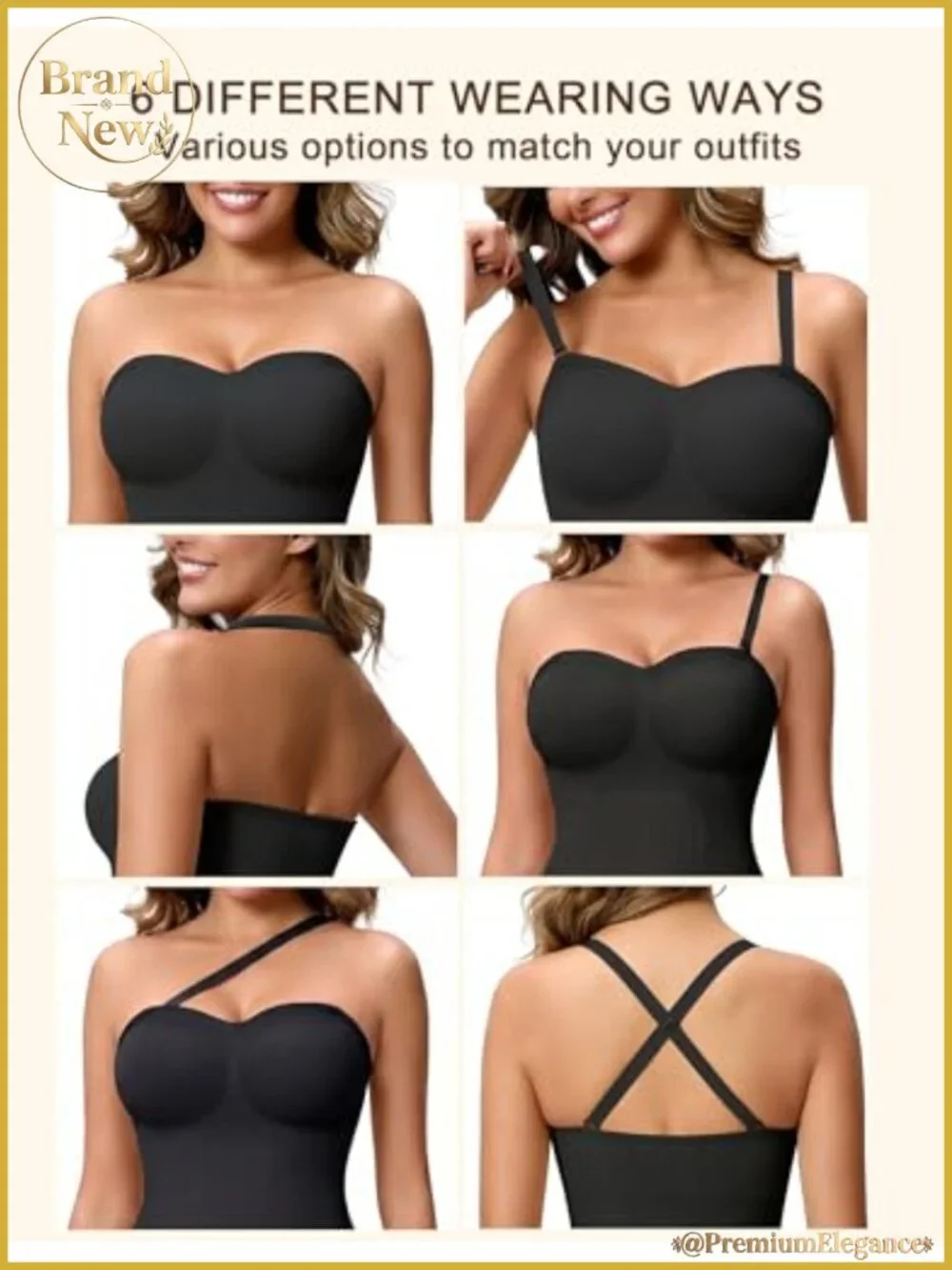 N/A strapless shapewear